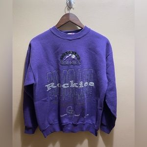 1993 Artex Colorado Rockies Inaugural season Crewneck..medium..21x24